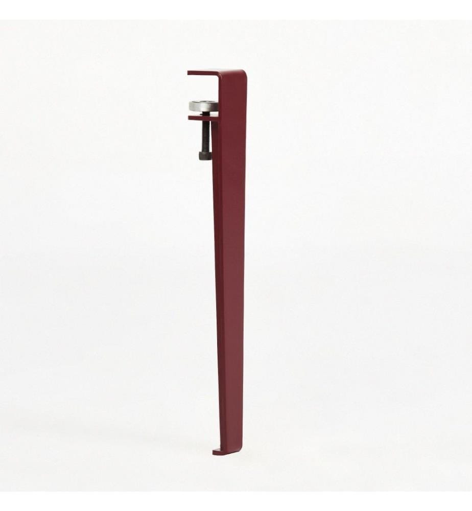 Banc, Anthracite Claret Red, panneau de particules mélaminé