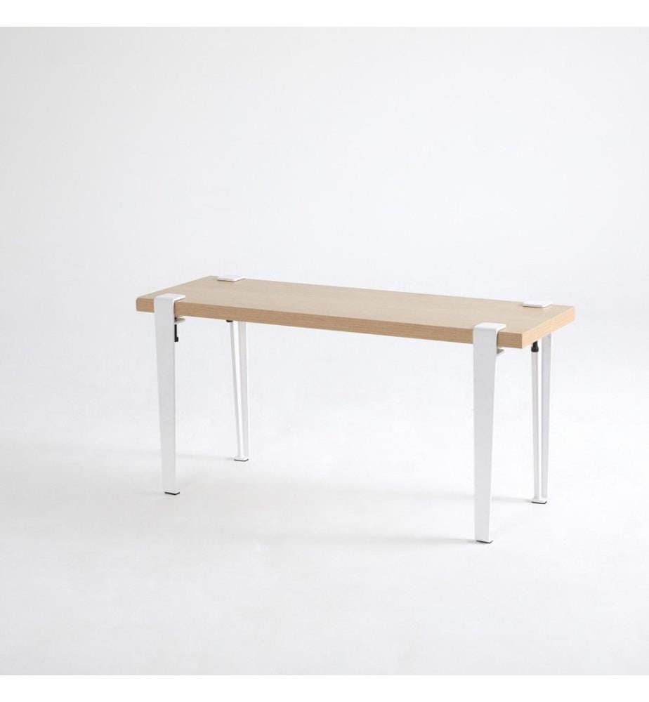 Banc, bois blanc, panneau de particules mélaminé