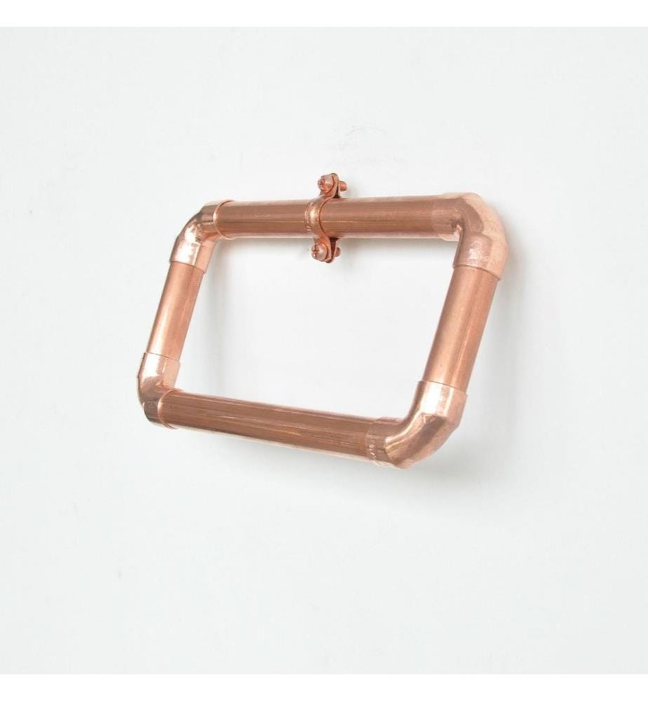 Pfeifenhaken, Rose Gold, Kupfer, Handarbeit