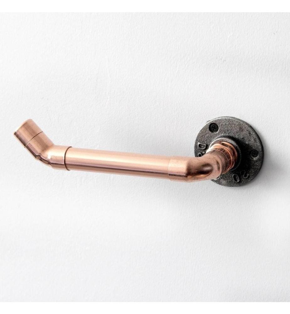 Pfeifenhaken, Rose Gold, Kupfer, handgefertigt