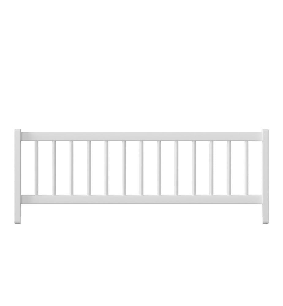 Bettschutzgitter, 100 % MDF, Weiss