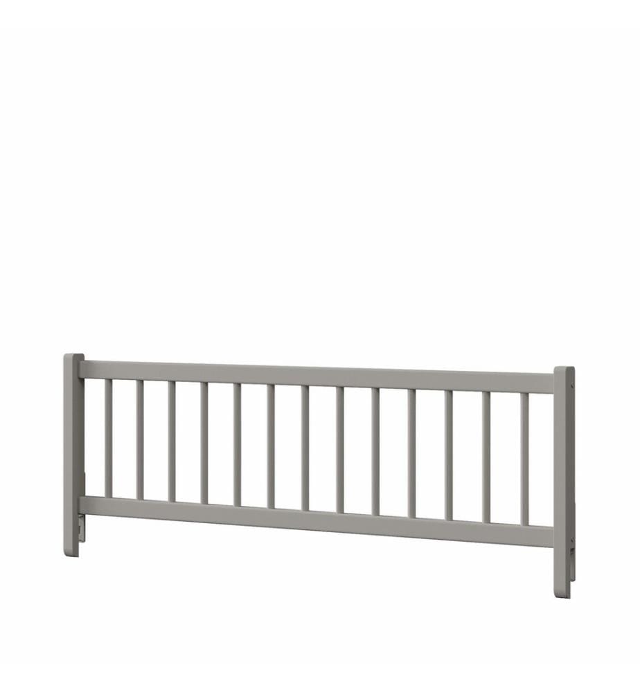 Bettschutzgitter, 100 % MDF, Grau, Eiche