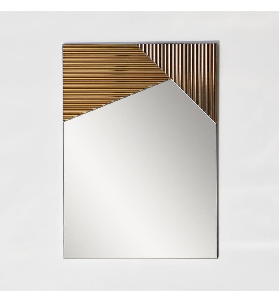 Spiegel, 100 % melaminbeschichtete Spanplatte, Bronze