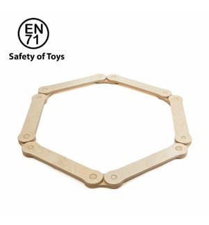 Balancierbalken, 100 % MDF, Natur