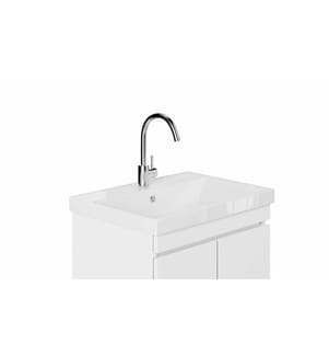 Becken, 100 % Keramik, Weiss