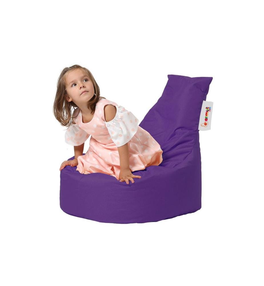 Violet, Sacs De Haricots Classiques, En Polystyrène Avec Une Densité Haute Densité Recyclée