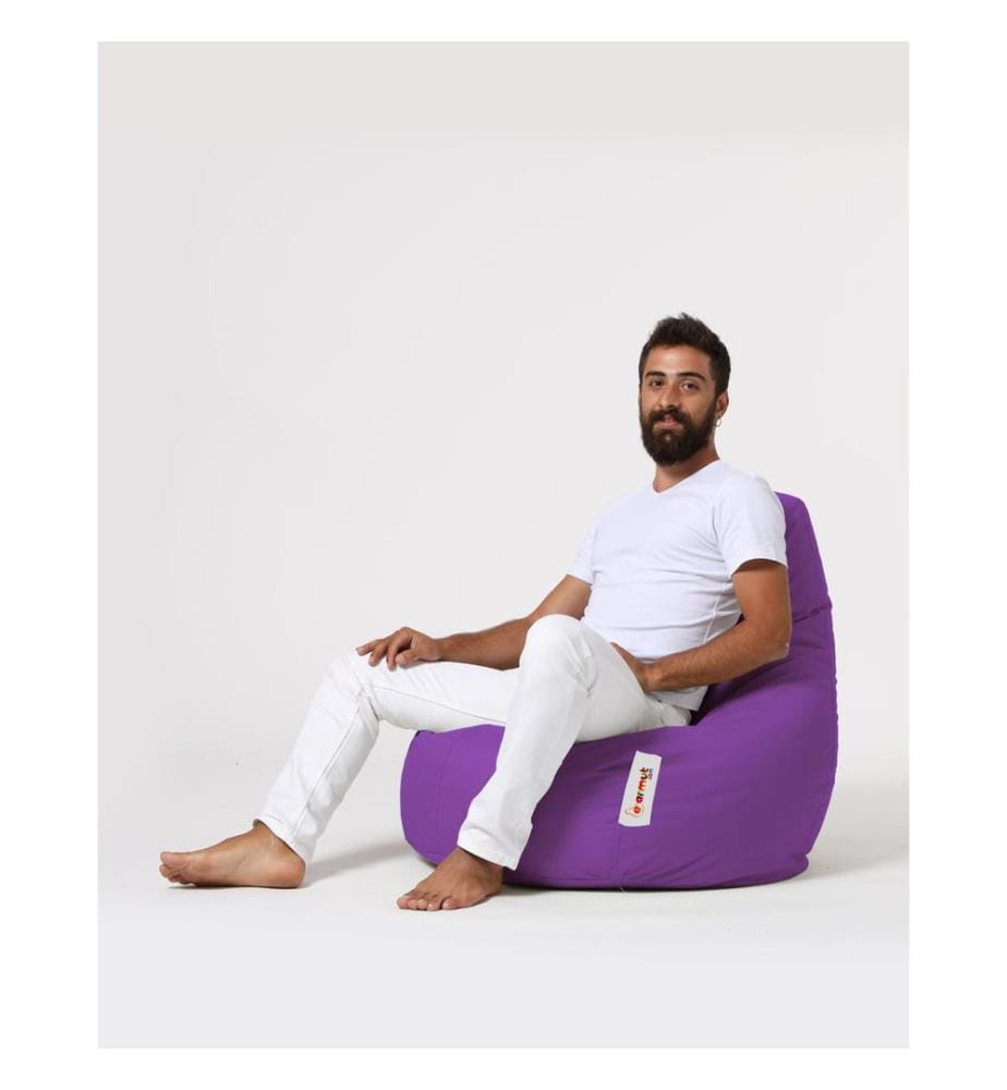 Violett, Klassische Sitzsäcke, Ige Styropor Mit Hoher Dichte Recycelt