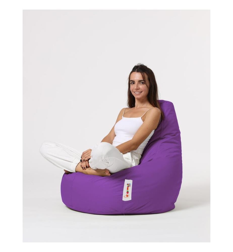 Violett, Klassische Sitzsäcke, Ige Styropor Mit Hoher Dichte Recycelt
