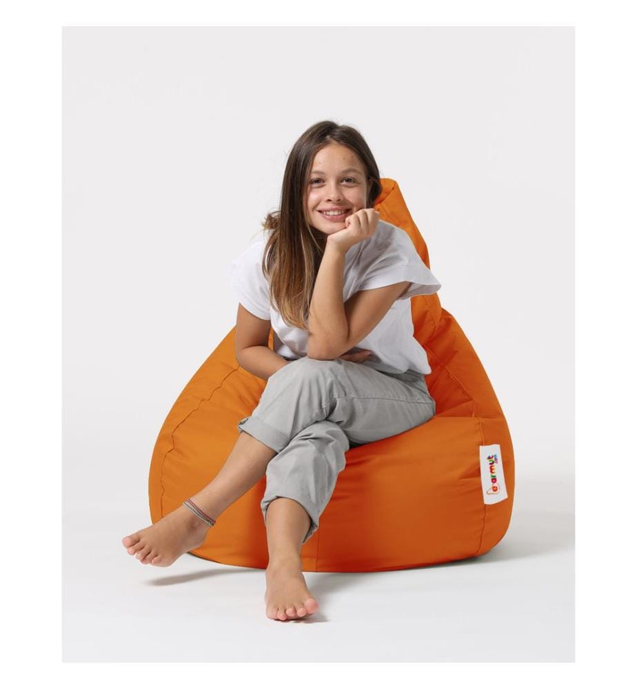 Orange, Klassische Sitzsäcke, Ige Styropor Mit Hoher Dichte Recycelt