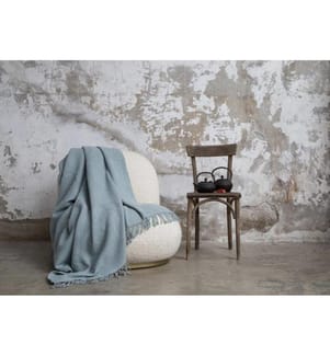Coperta TV, Menta, 60% cotone / 30% acrilico / 10% poliestere