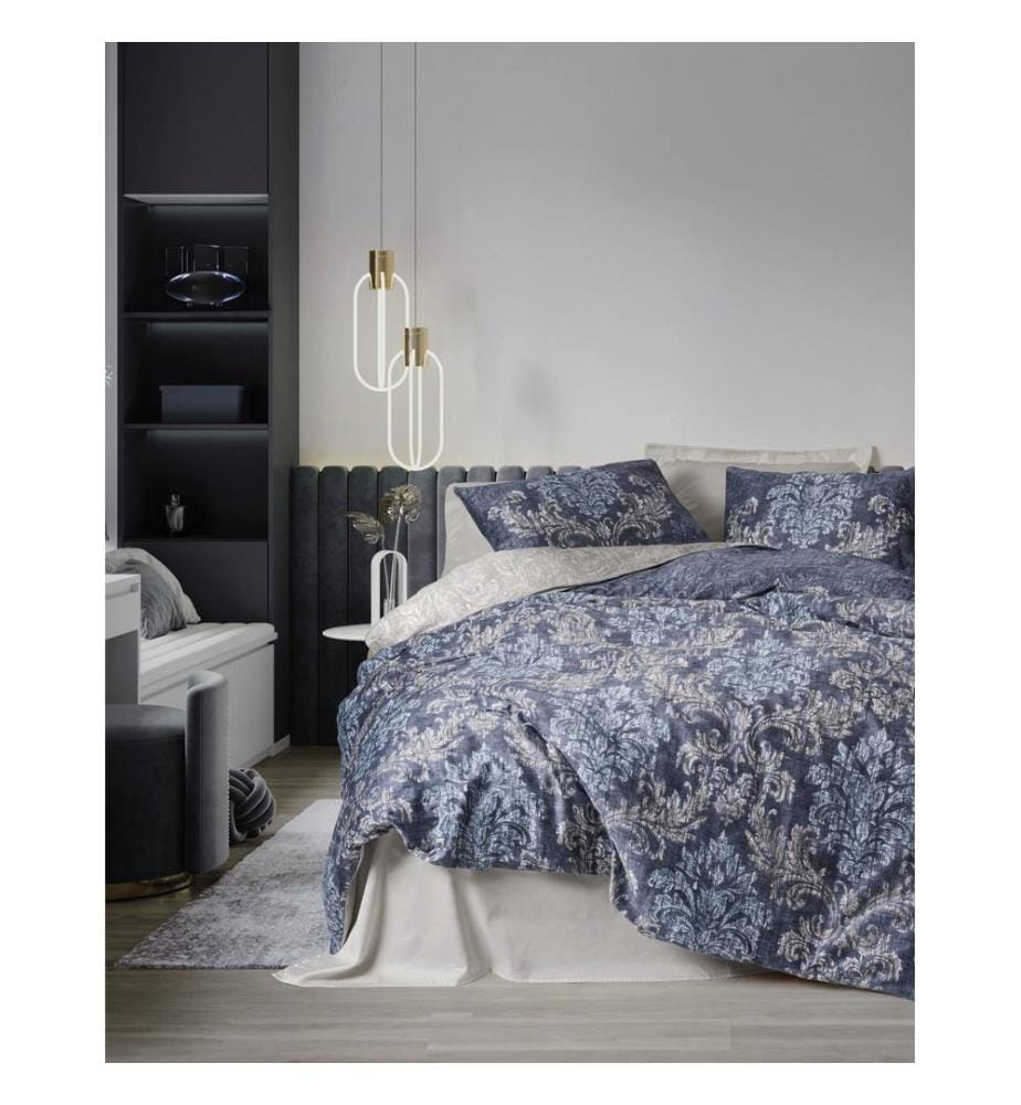 Parure de lit en satin (kingsize), beige, 100 % satin de coton