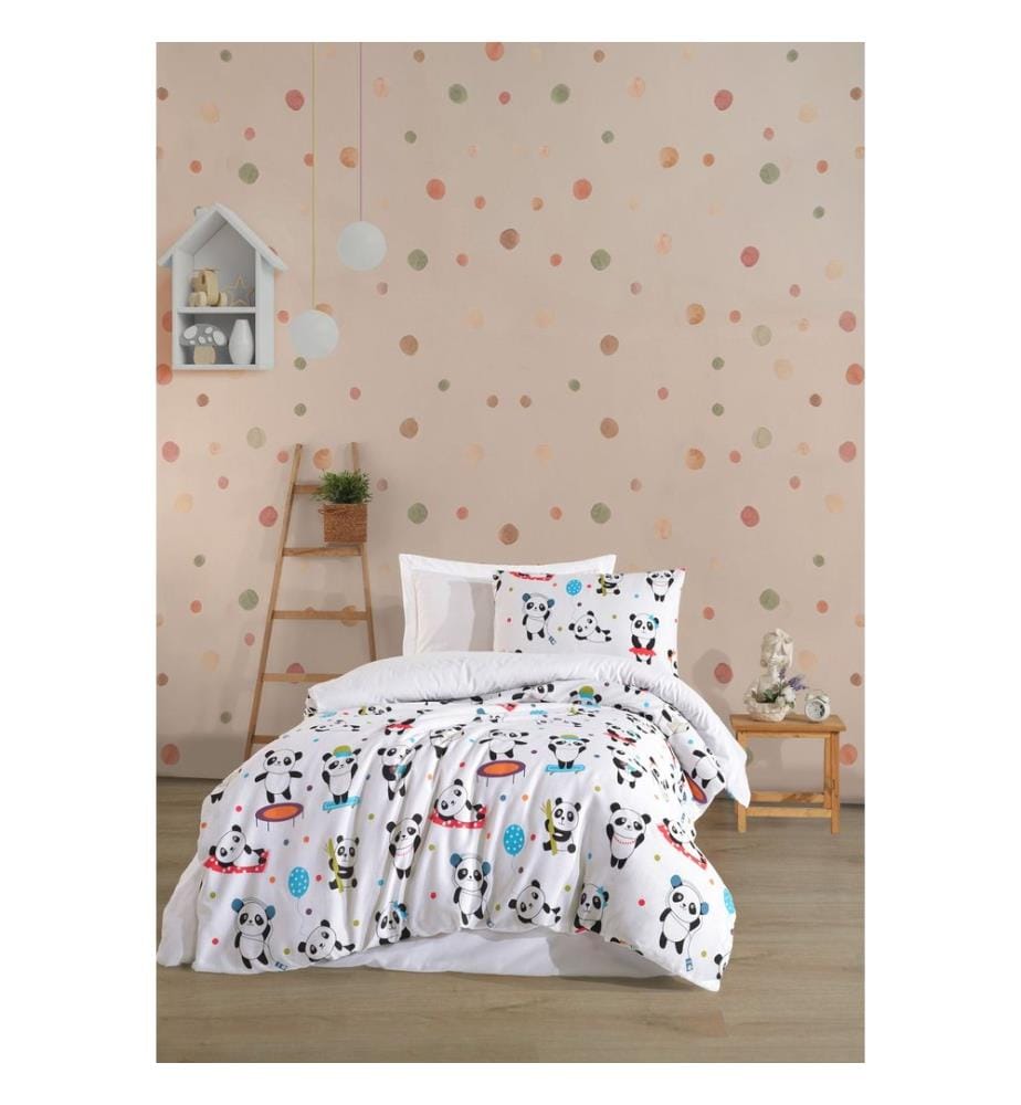 Ensemble linge de lit (Super King), blanc, 65 % coton / 35 % polyester