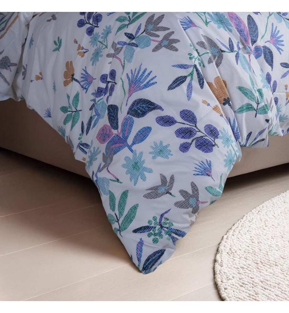 Set copripiumino singolo Ranforce, lilla, 100% cotone RANFORCE