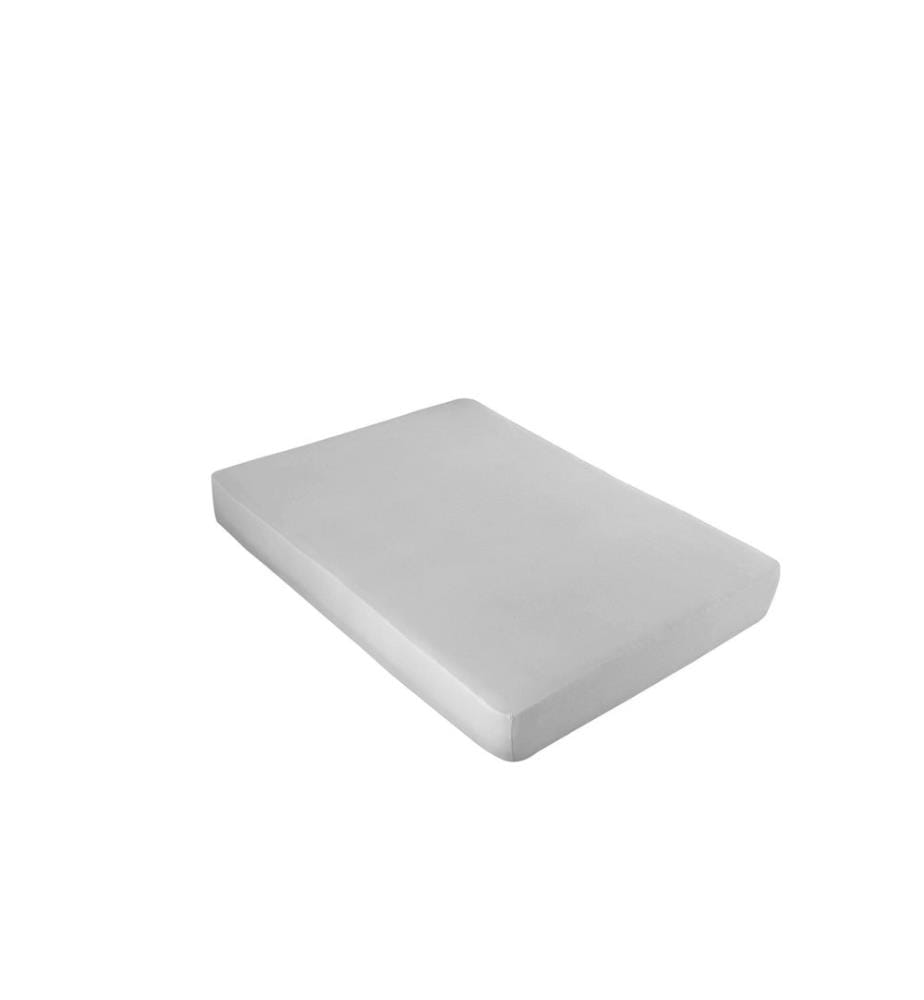 Drap-housse en jersey, taille S (lit simple), gris, 100 % coton