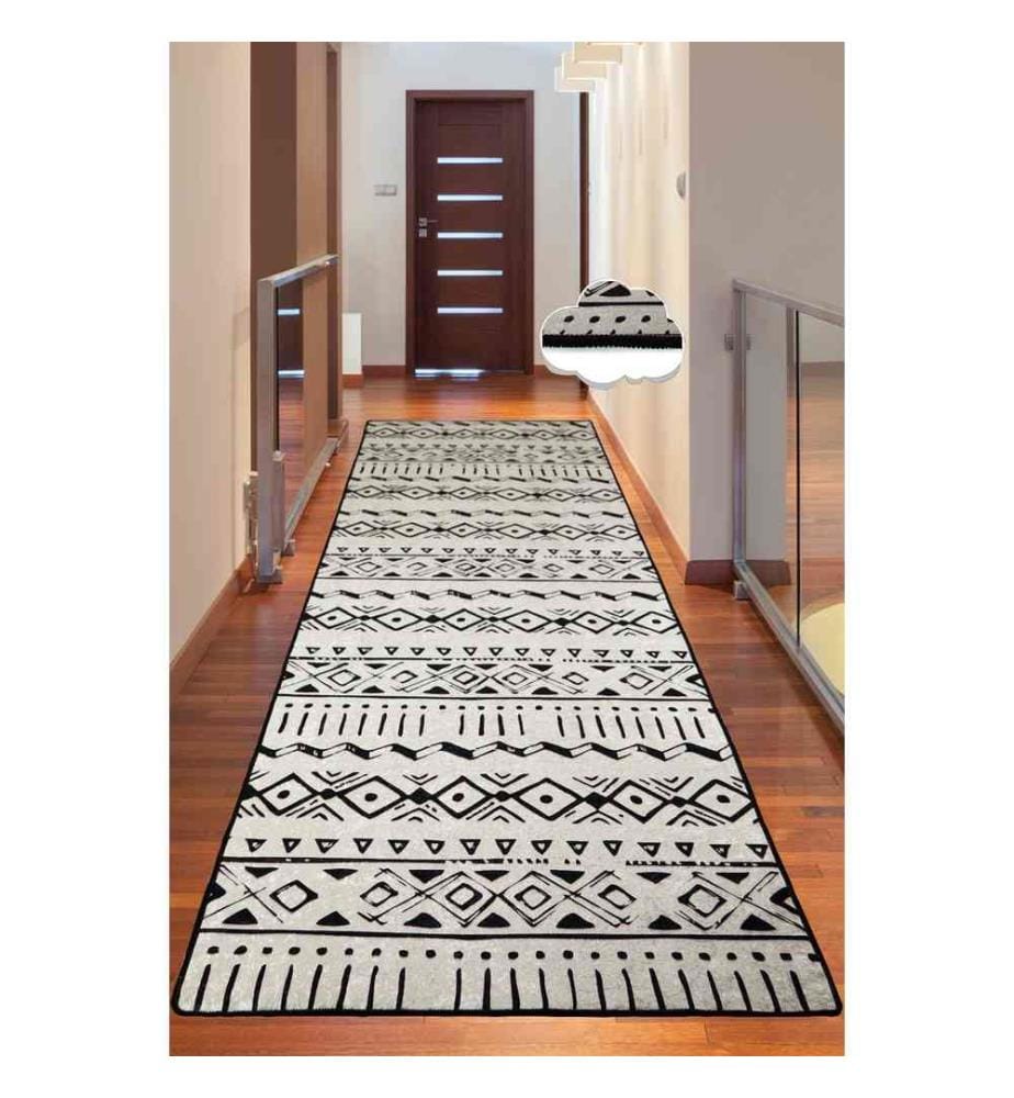 Tapis de salle, Ecru, 100% Polyester, 80 x 300 cm