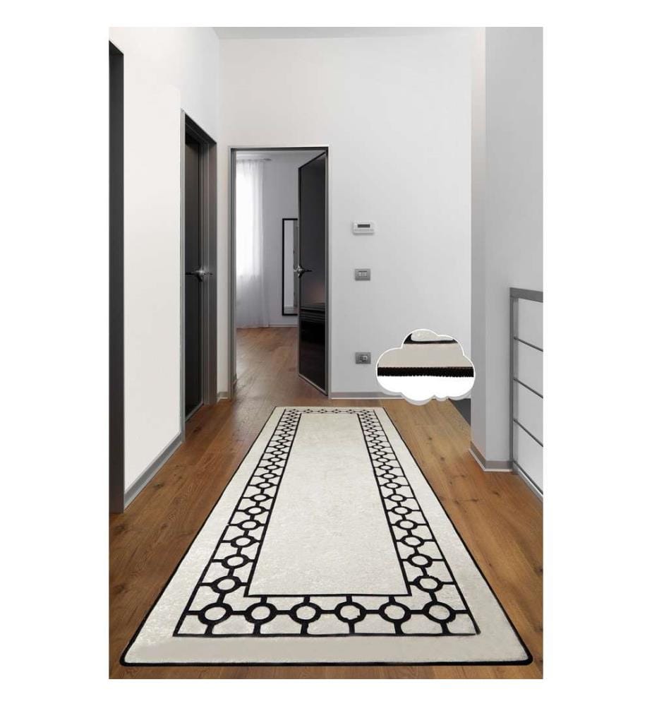 Tapis de salle, Ecru, 100% Polyester, 100 x 150 cm