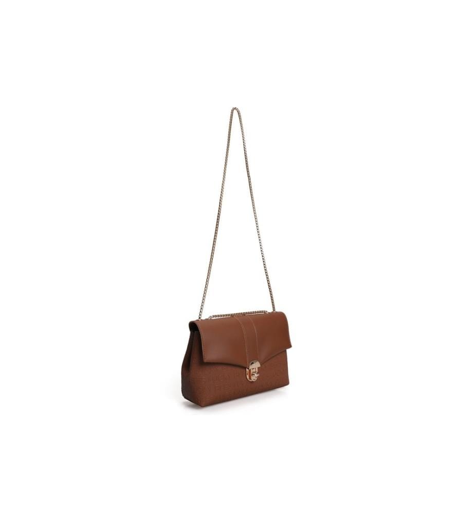 Sac à bandoulière, Tan, 100% Polyvinyl Leather