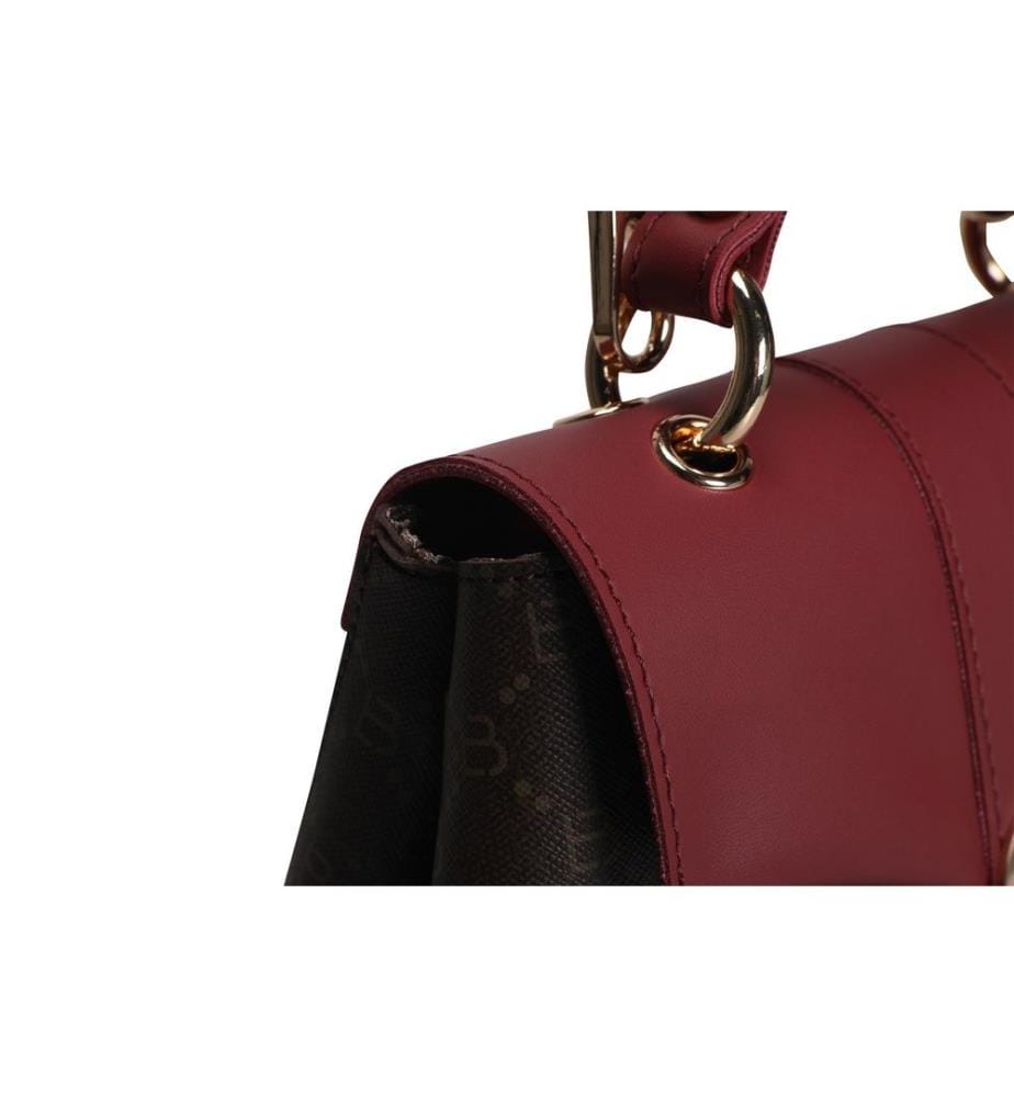 Sac à dos, Brown, Claret Red, 100% Polyvinyl Leather