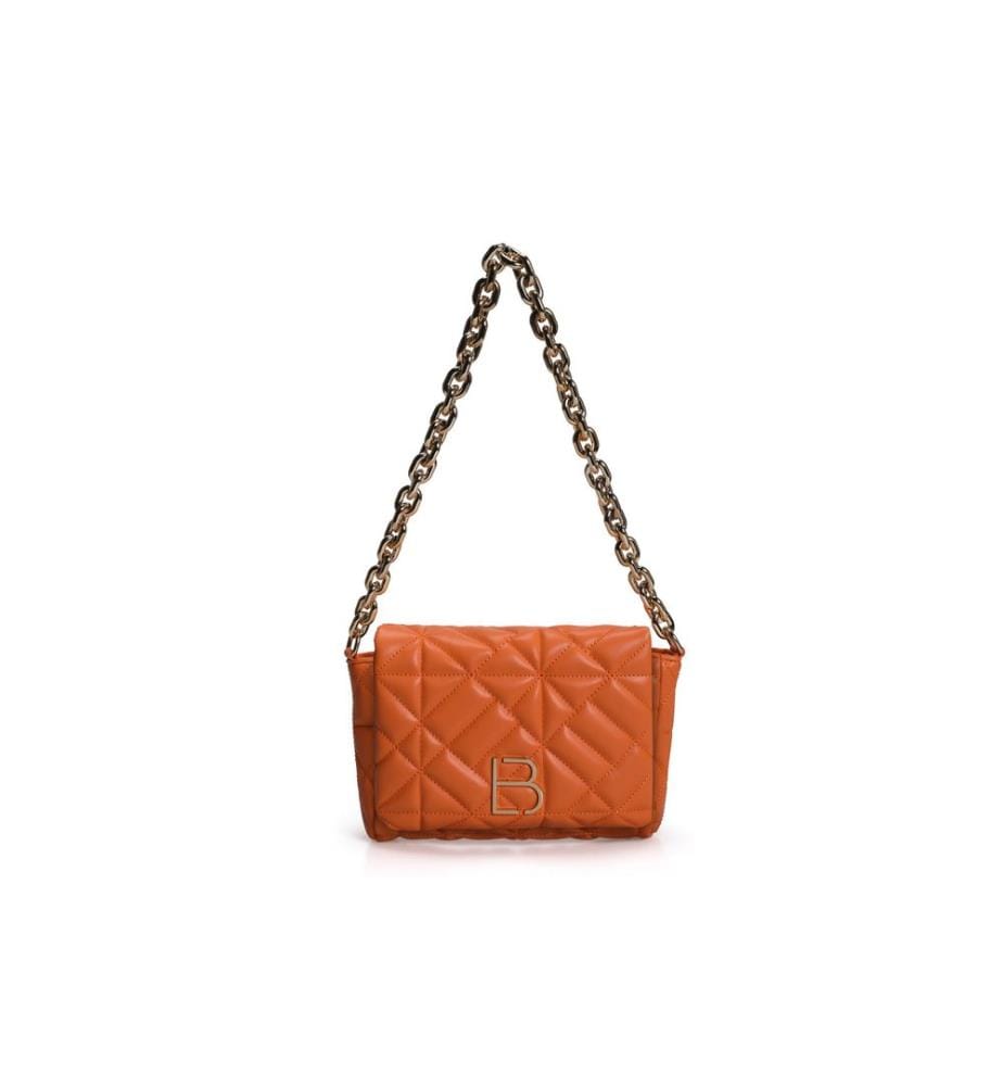 Borsa a tracolla, arancione, 100% POLIVINILCUOIO