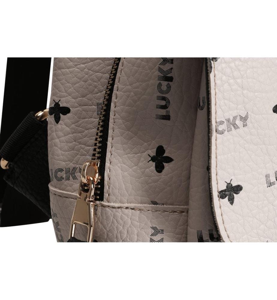 Sac à dos, White, 100% Cuir de Polyvinyle