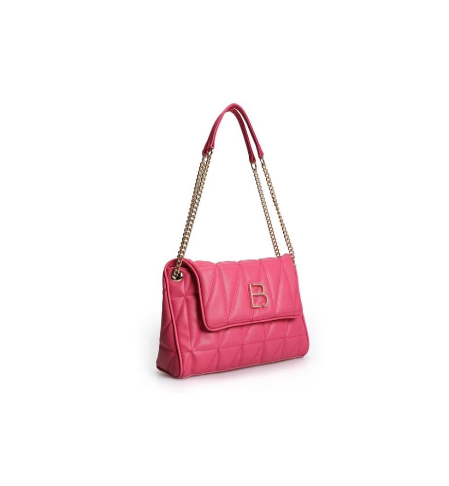 Sac à bandoulière, rose, 100% cuir de polyvinyle