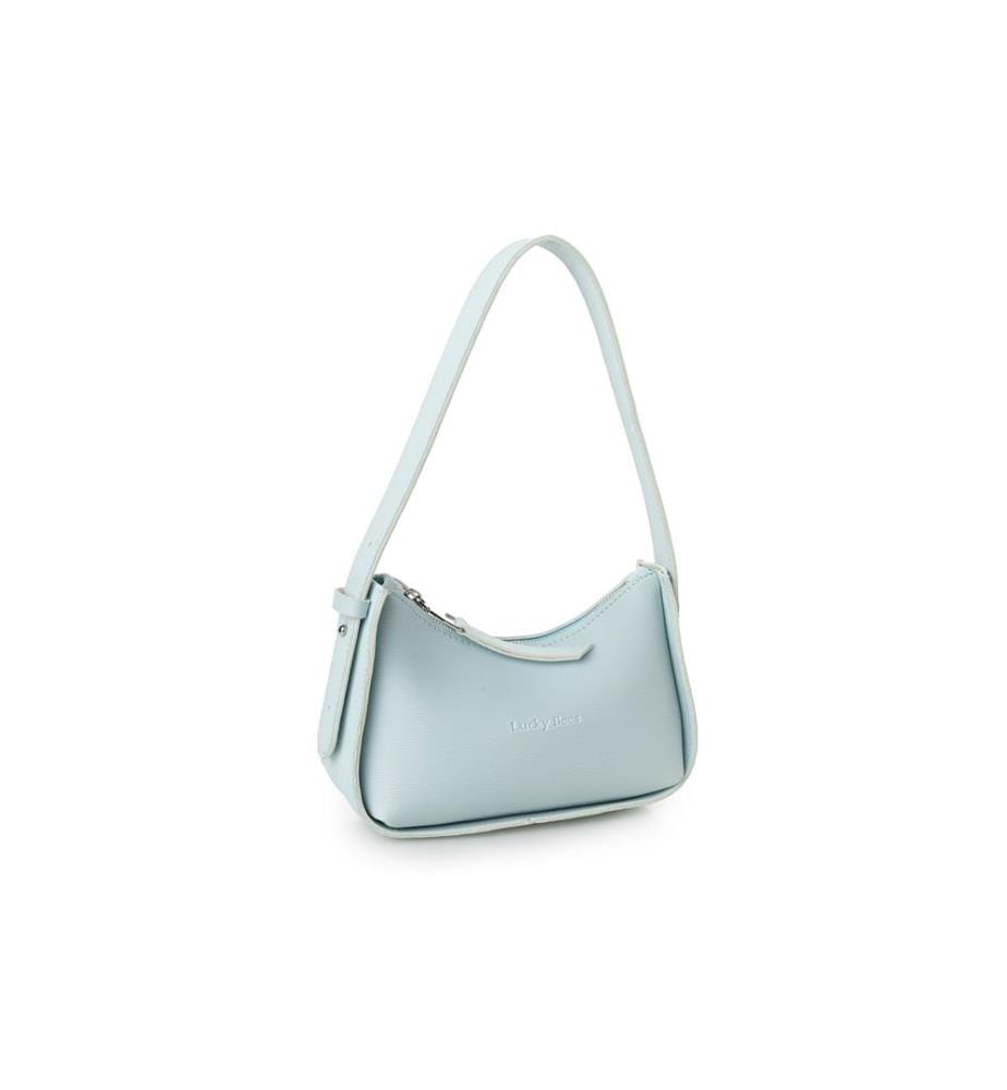 Sac à bandoulière, bleu clair, 100 % POLYVINYL LEATHER