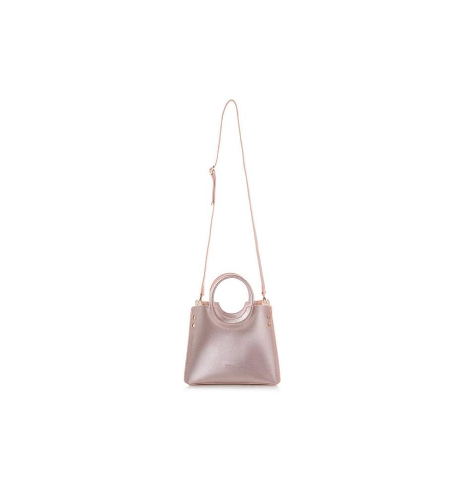 Sac à main, poudre, 100 % POLYVINYL LEATHER