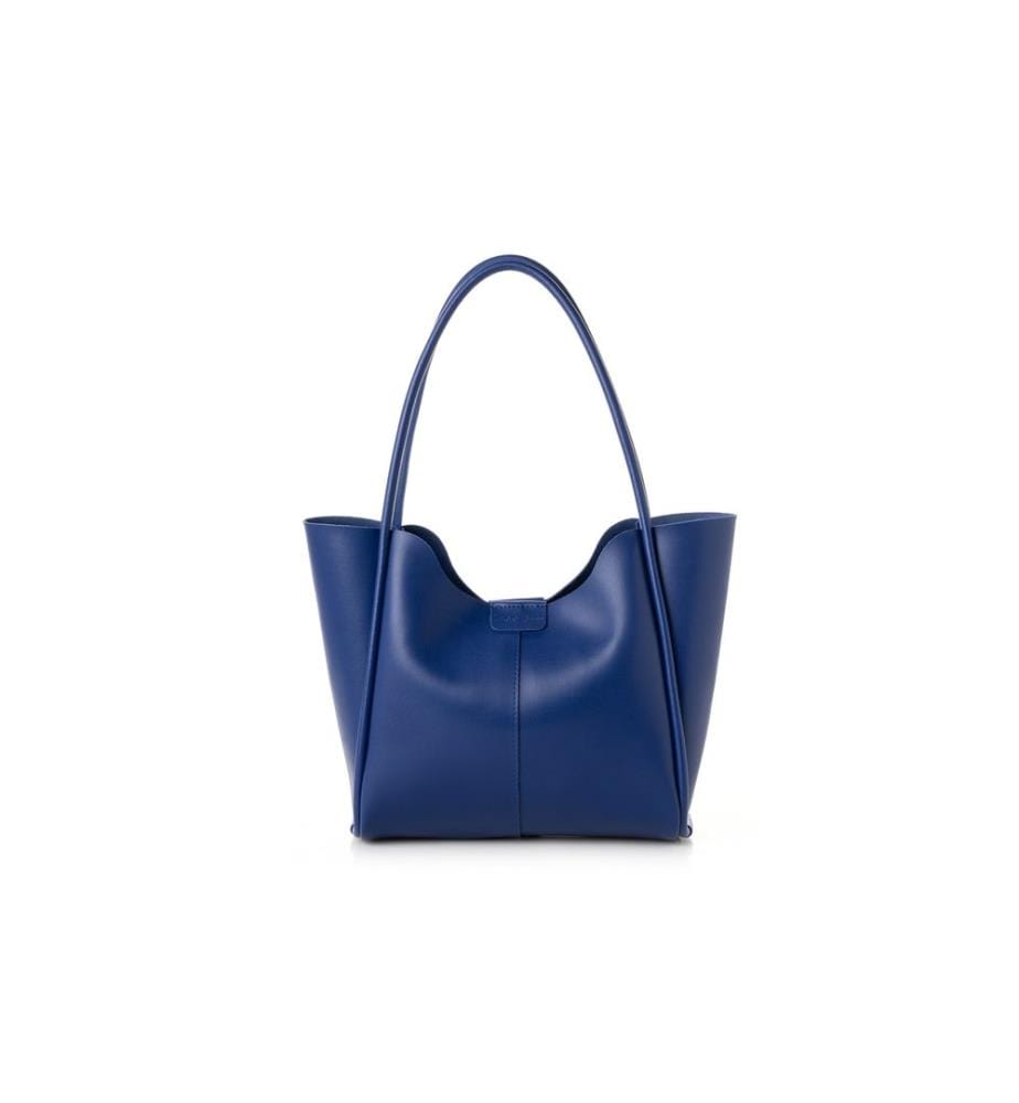 Sac fourre-tout, bleu sax, 100 % POLYVINYL LEATHER
