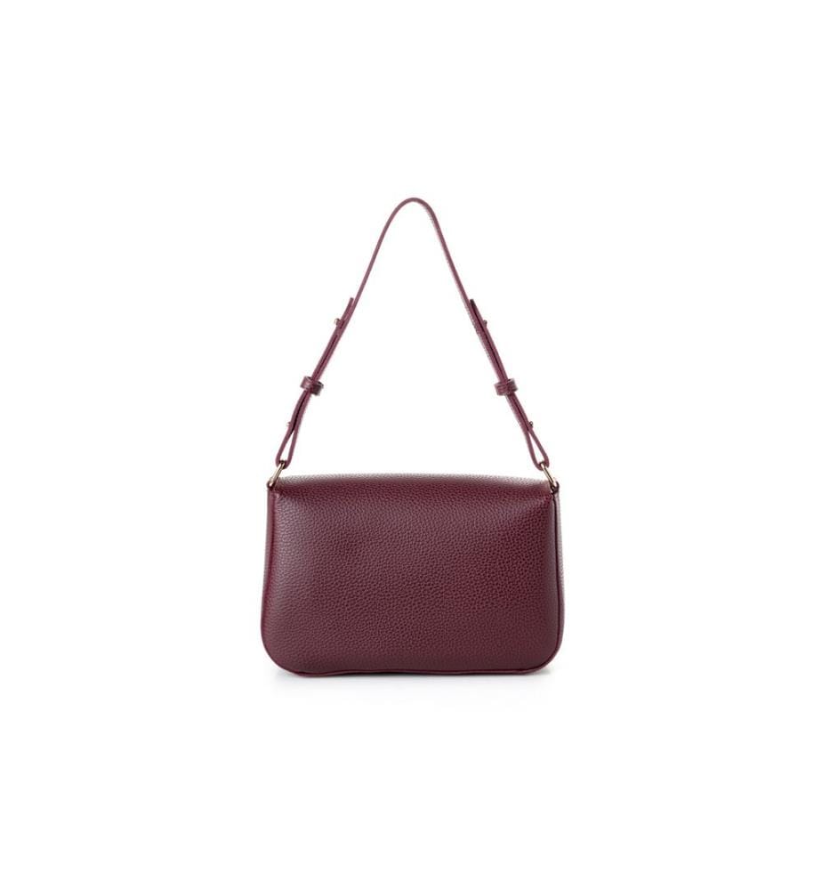 Umhängetasche, weinrot, 100 % POLYVINYL-LEDER