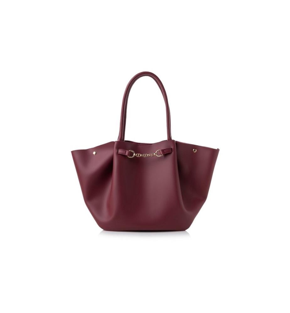 Sac fourre-tout, rouge bordeaux, 100 % POLYVINYL LEATHER