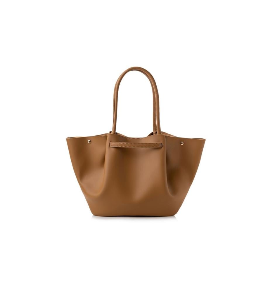 Sac fourre-tout, moutarde, 100 % POLYVINYL LEATHER