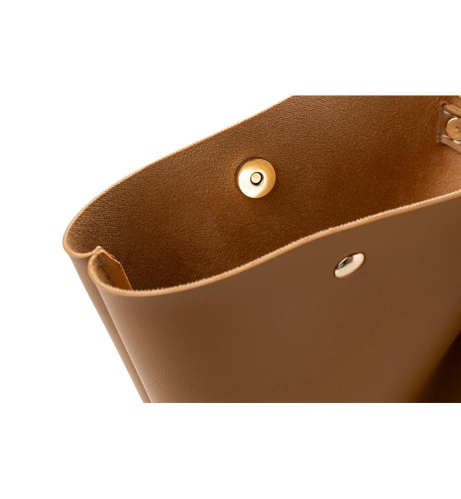 Sac fourre-tout, moutarde, 100 % POLYVINYL LEATHER