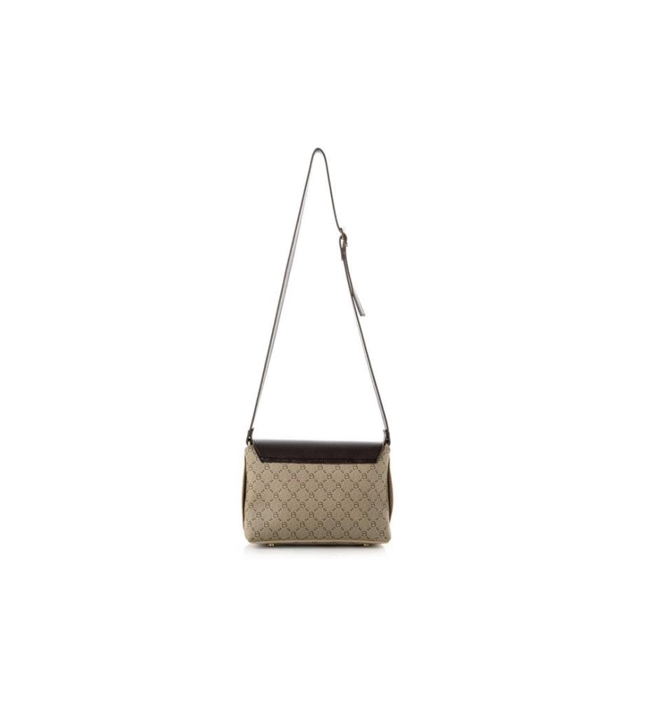 Sac à bandoulière, crème, marron, 100 % POLYVINYL LEATHER