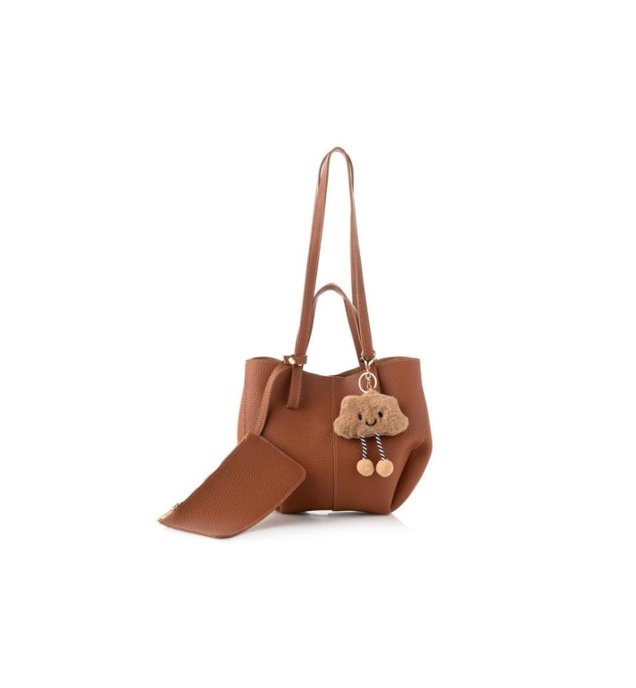Sac à bandoulière, beige, 100 % POLYVINYL LEATHER