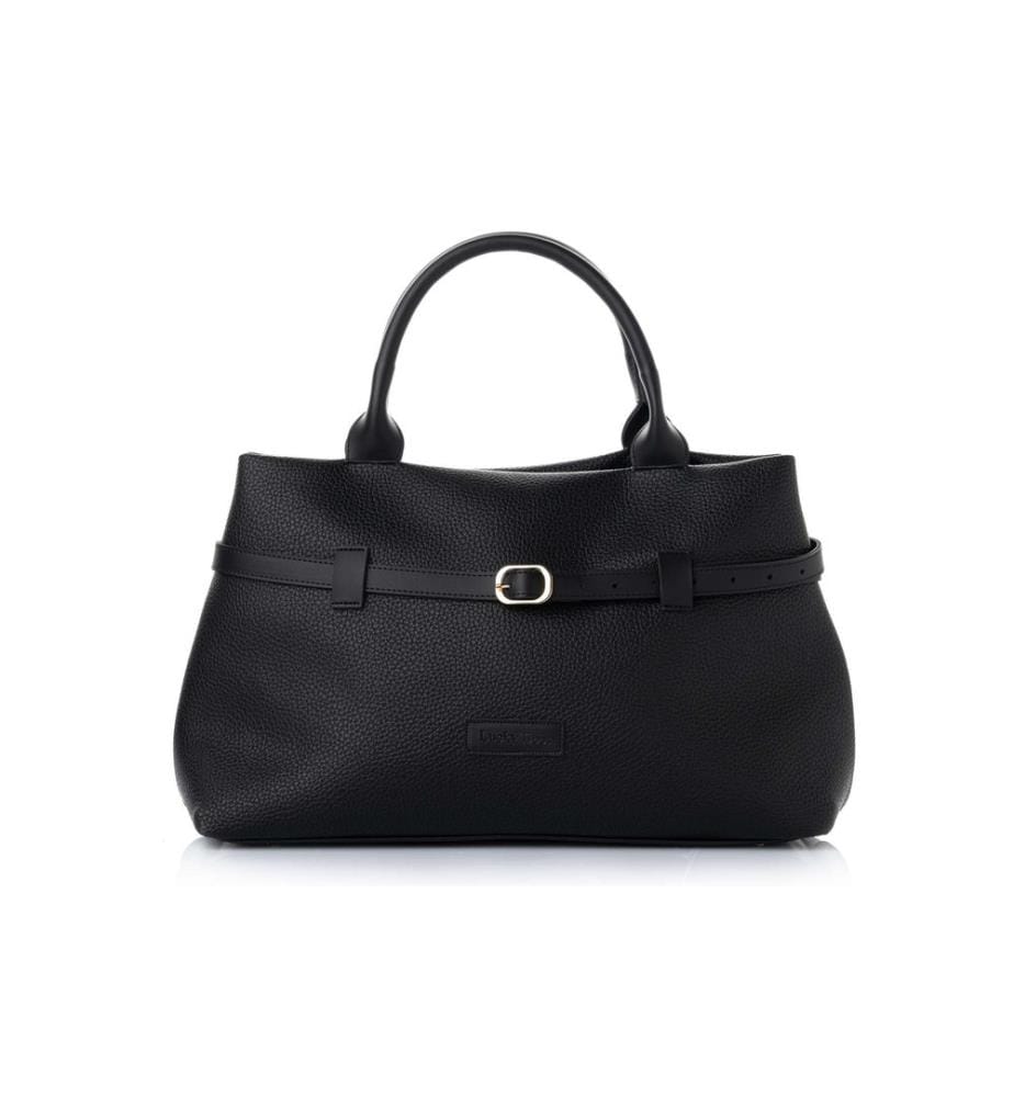 Sac à bandoulière, noir, 100 % POLYVINYL LEATHER