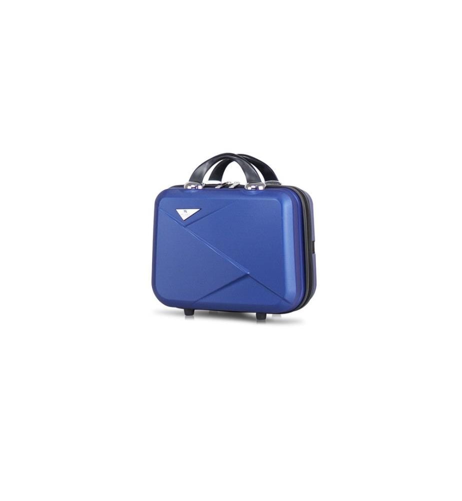 Trousse de maquillage, bleue, 100 % ABS