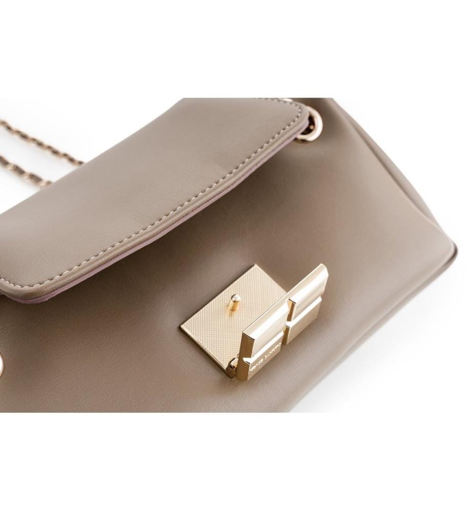 Sac à bandoulière, vison, 100 % POLYVINYL LEATHER