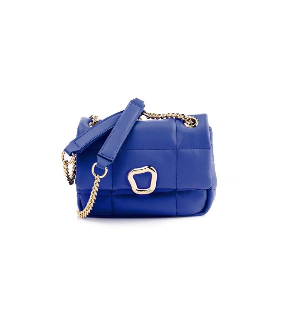 Sac à bandoulière, Sax Blue, 100% cuir de polyvinyle