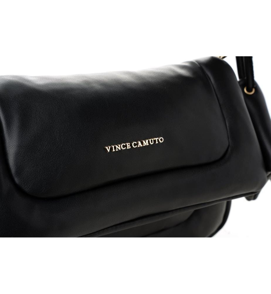 Umhängetasche, schwarz, 100 % POLYVINYL-LEDER