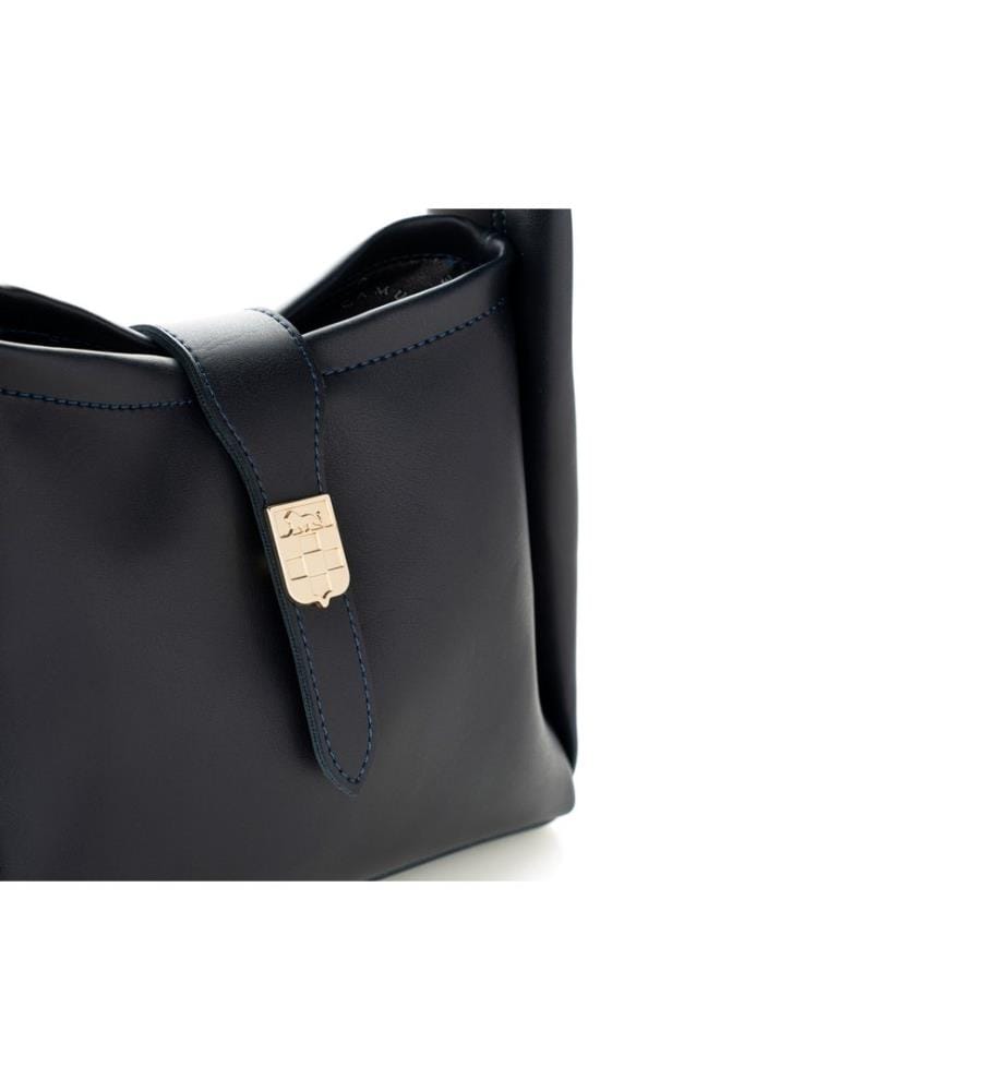 Sac à main, bleu foncé, 100 % POLYVINYL LEATHER
