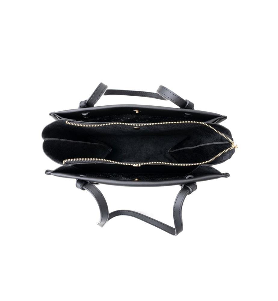 Sac fourre-tout, noir, 100 % POLYVINYL LEATHER