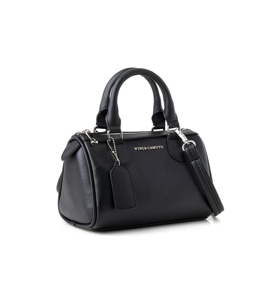 Handtasche, schwarz, 100 % POLYVINYL-LEDER