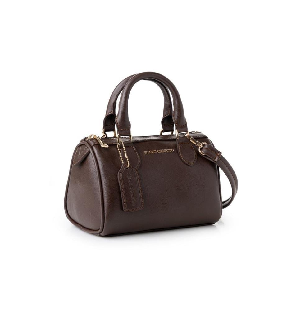 Handtasche, Braun, 100 % POLYVINYL-LEDER