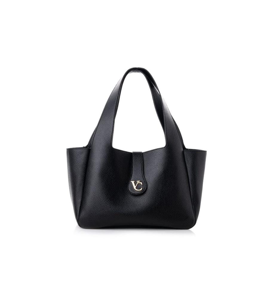 Sac fourre-tout, noir, 100 % POLYVINYL LEATHER