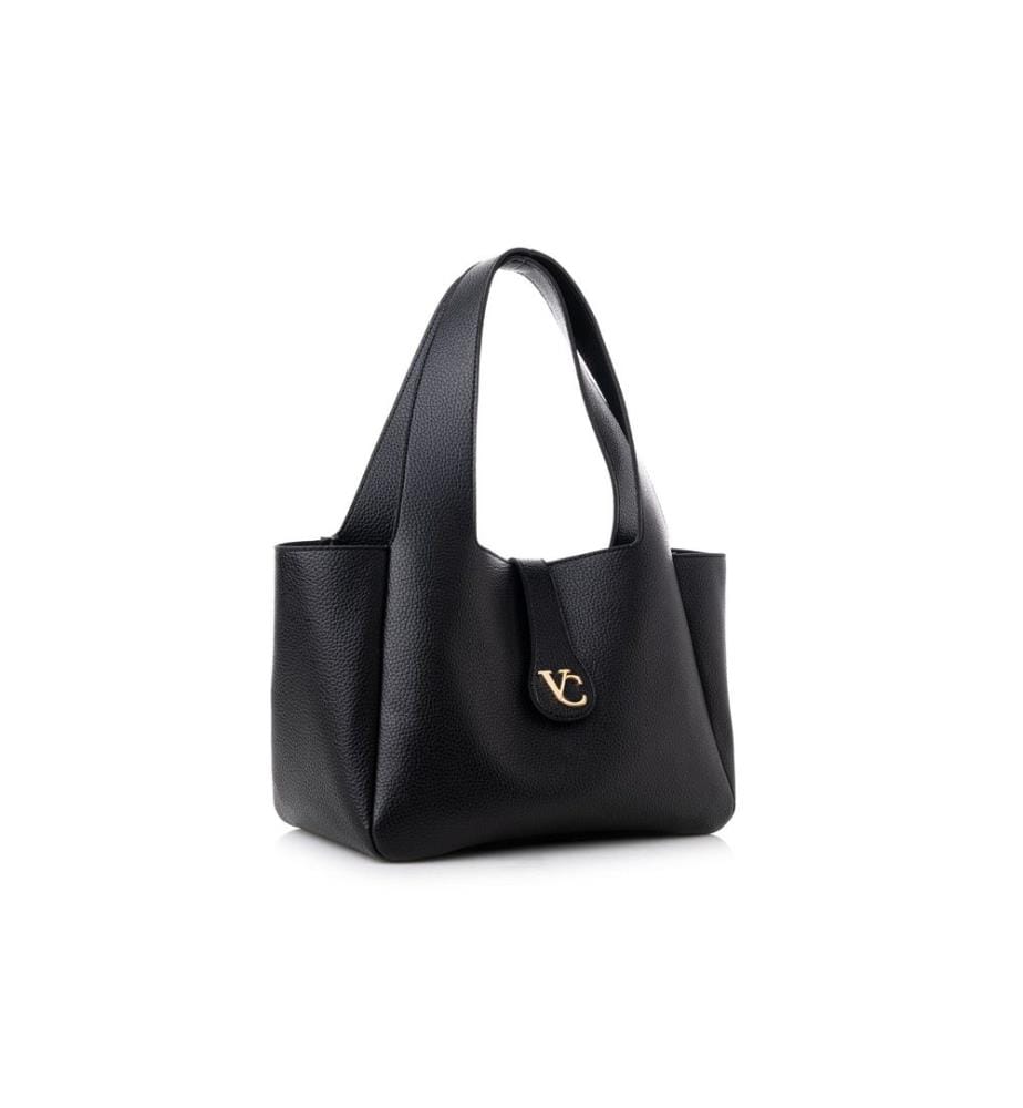 Sac fourre-tout, noir, 100 % POLYVINYL LEATHER