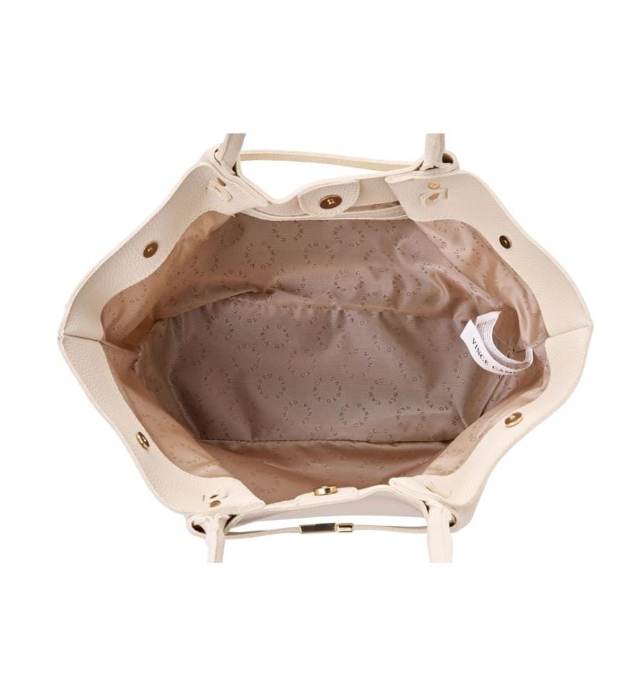 Sac fourre-tout, beige, 100 % POLYVINYL LEATHER