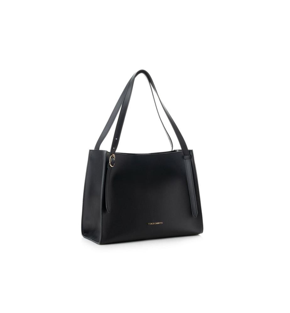 Sac fourre-tout, noir, 100 % POLYVINYL LEATHER