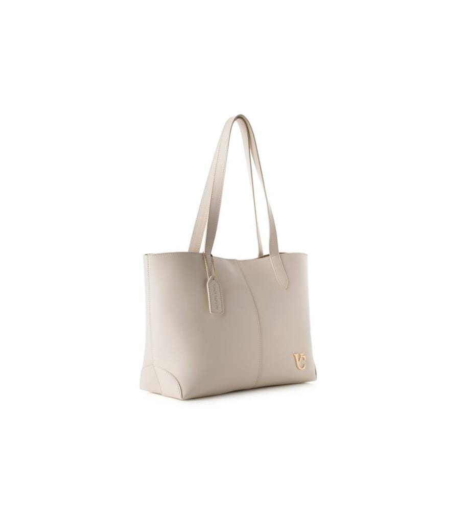 Sac fourre-tout, blanc, 100 % POLYVINYL LEATHER