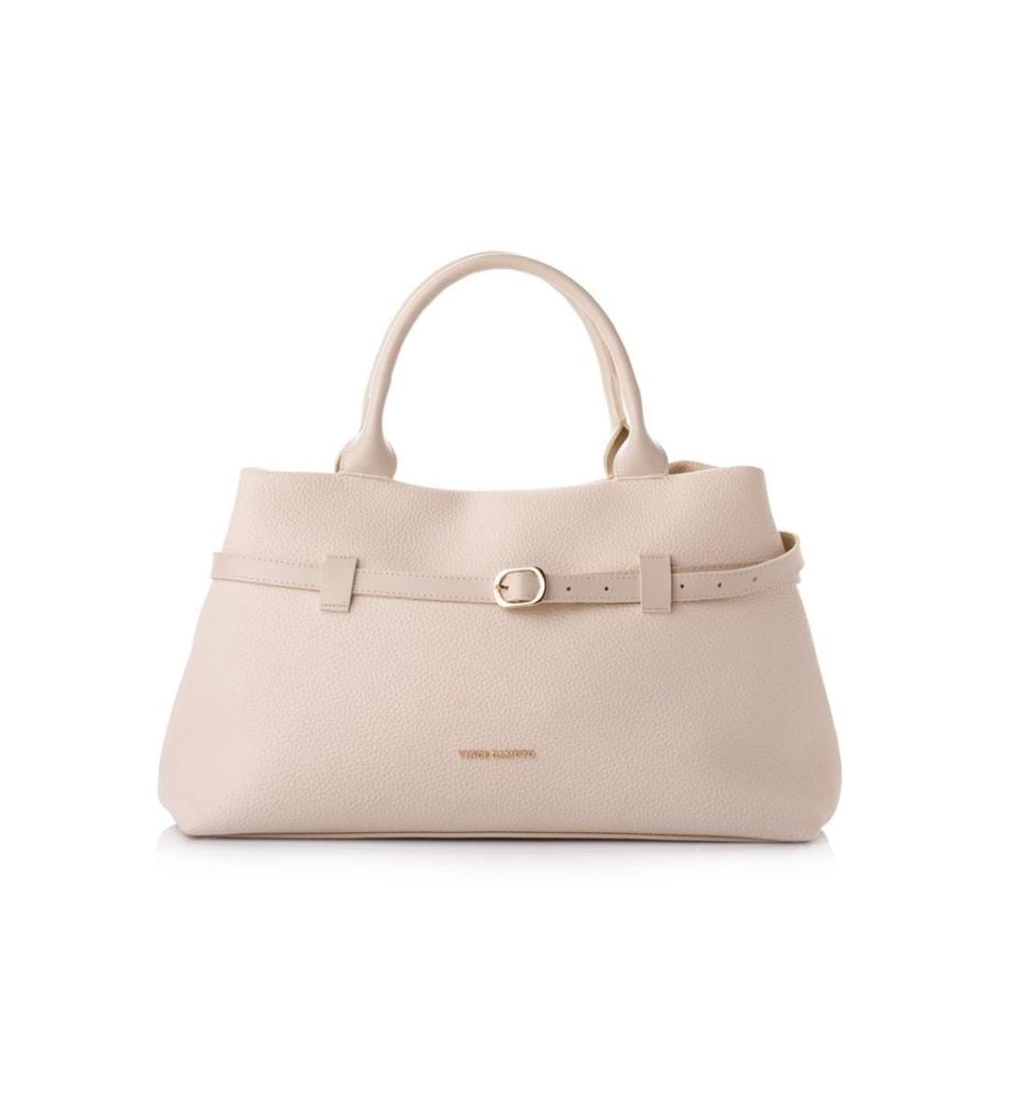 Sac fourre-tout, crème, 100 % POLYVINYL LEATHER