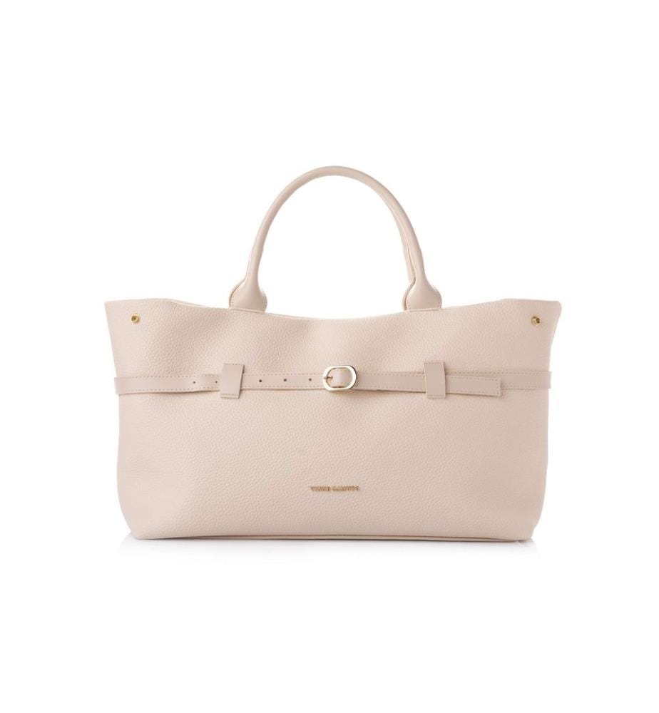 Sac fourre-tout, crème, 100 % POLYVINYL LEATHER